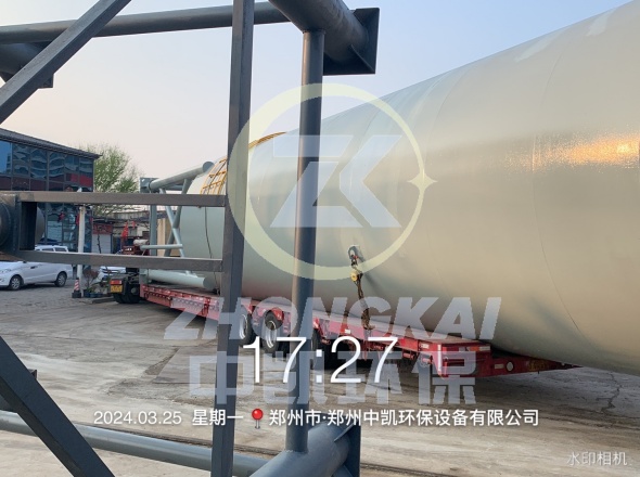廣東省江門市135m3石灰料倉發(fā)貨